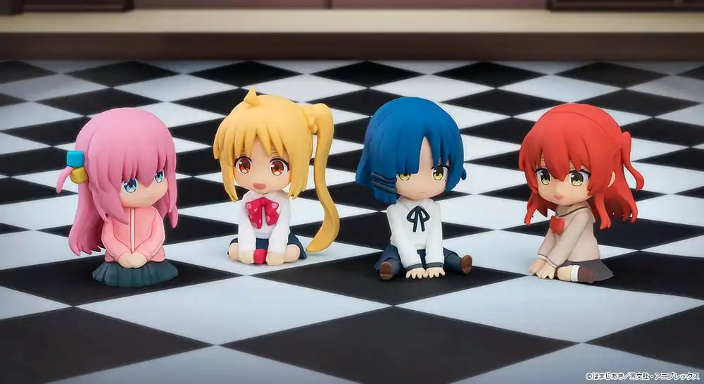 Bocchi the Rock! Rubber Mascot Nendroid Plus Mini Figure Hitori Gotoh 8 cm